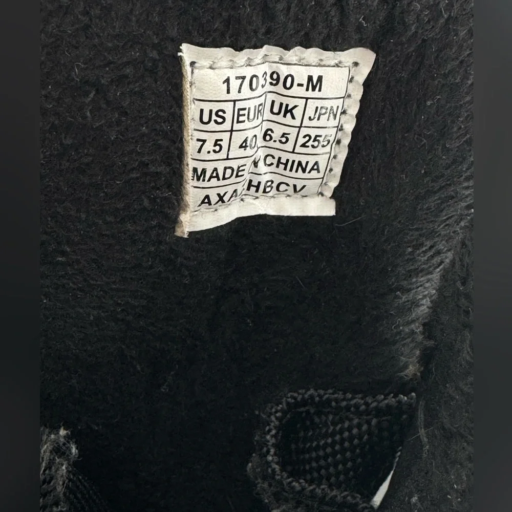 Nortiv8 Men's Black Snow Boots 7.5